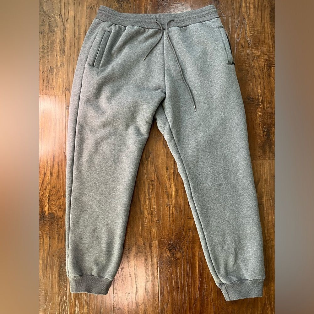 Fur Fleeced Men’s Gray Sweatpants XXL